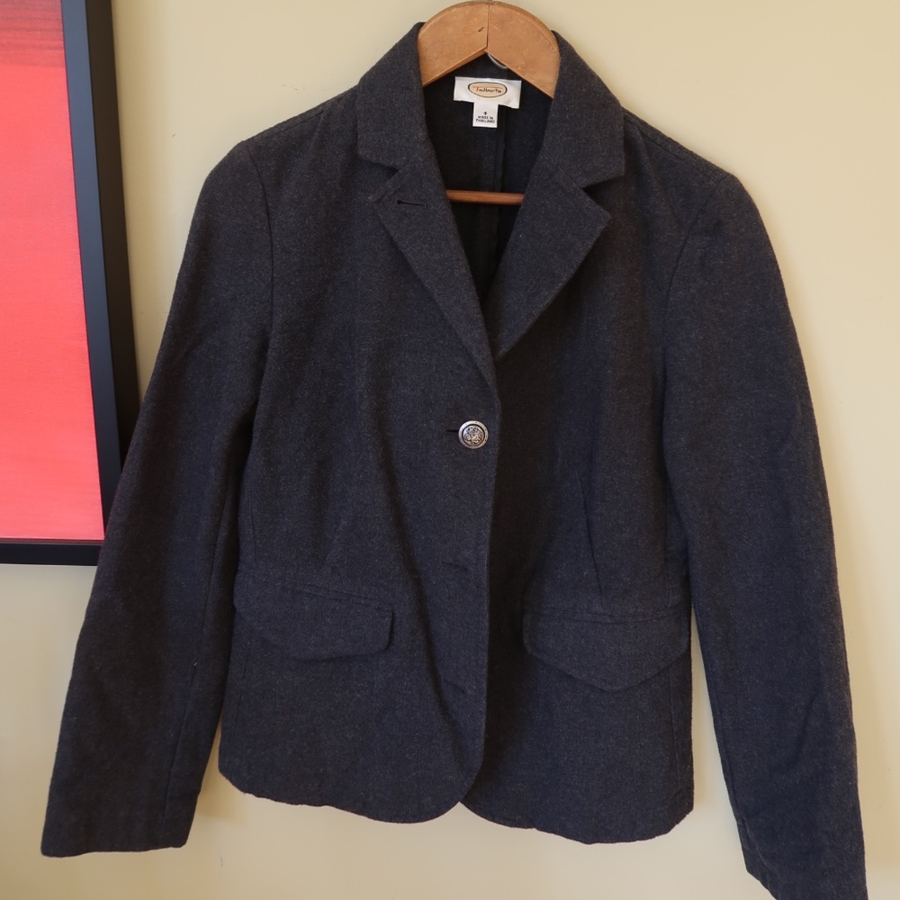 Vintage Talbots Blazer Size 4 100% Cotton